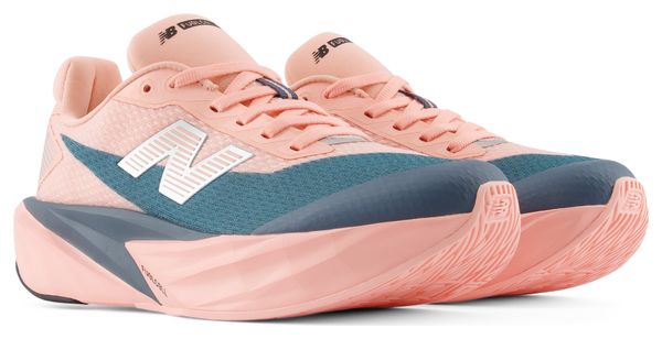 Zapatillas de running New Balance FuelCell Rebel Lace rosa/azul para niño