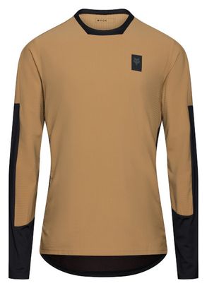 Fox Defend Thermal Long-Sleeve Jersey, Brown Sugar Beige, Men's