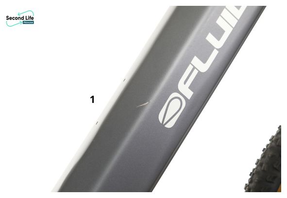 Gereviseerd product - Fluid Semi-Rigid Electric MTB Shimano Acera/Altus 9V 630 Wh 29'' Grijs 2023