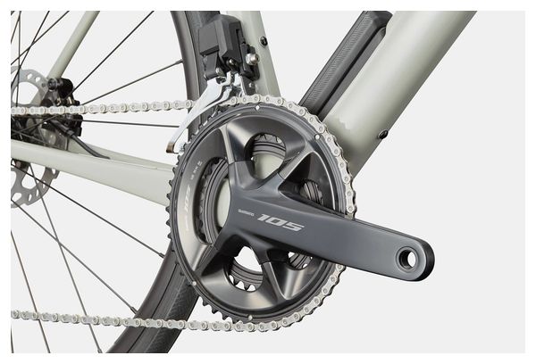 Vélo De Route Cube Attain GTC Race Shimano 105 11V 700 Mm Gris Carbon Jaune Flash 2021