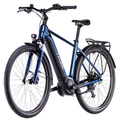 Cube Touring Hybrid One 625 Bicicletta ibrida elettrica Shimano Cues 9S 625 Wh 700 mm Deep Sea Blue 2025