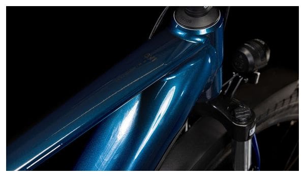Cube Touring Hybrid One 625 Bicicletta ibrida elettrica Shimano Cues 9S 625 Wh 700 mm Deep Sea Blue 2025
