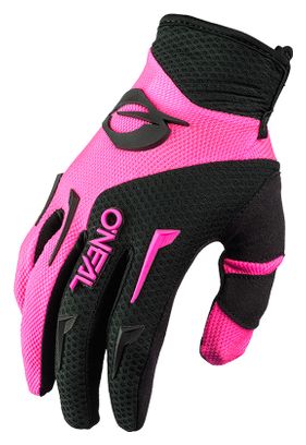 O&#39;Neal Element Damen lange Handschuhe Schwarz / Pink
