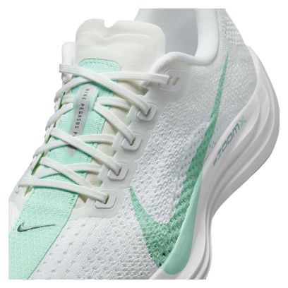 Nike Pegasus Plus Laufschuhe Weiß/Grün Damen