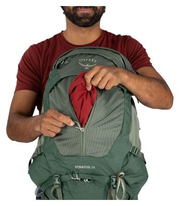 Sac de Randonnée Osprey Stratos 34L Vert Homme