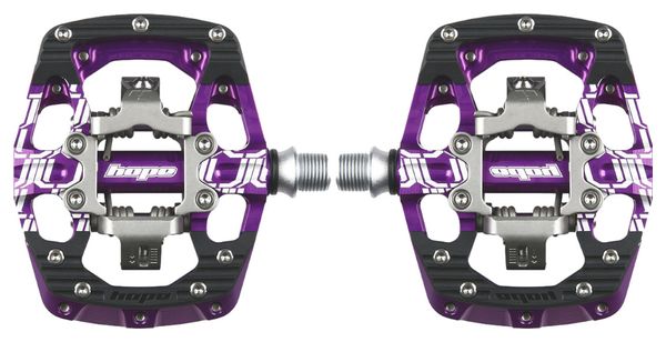 Paar Hope Union GC Automatic Pedals Violett