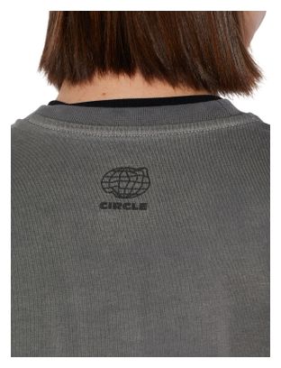 Maglietta a maniche corte Circle Supernatural grigia unisex