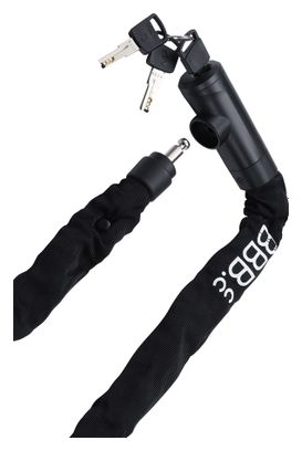 Catena antifurto BBB KeyGuard 5x1000 mm, nera