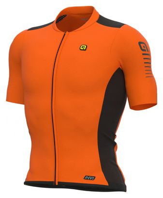 Orange Maillot Velo Fluo Maillot Manches Courtes Alé Race Orange Fluo