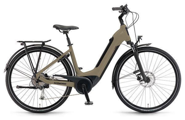 Winora Tria 9 Wave Shimano Alivio 9V 500 Wh 700 mm Caffè 2023