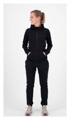 Hoodie Zippe Rogelli Training - Femme - Noir