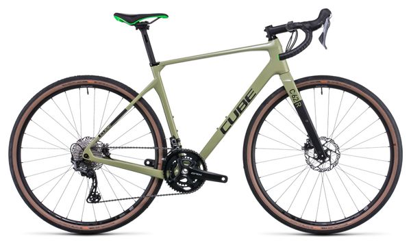 Cube Nuroad C:62 Race Gravel Bike Shimano GRX 11S 700 mm Flash Green 2022