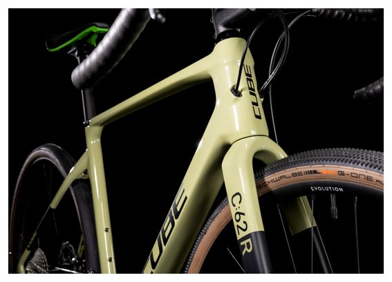 Cube Nuroad C:62 Race Gravel Bike Shimano GRX 11S 700 mm Flash Green 2022