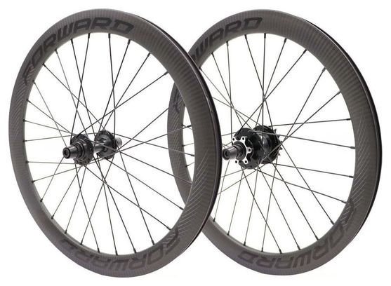 Paire De Roues Forward Joyride V2 Carbone - Jr/Exp - Disc - 10mm