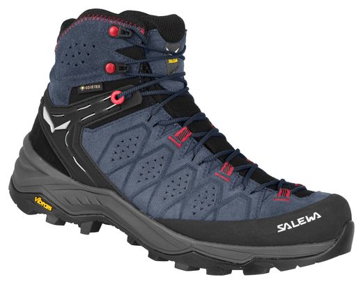 Dameswandelschoenen Salewa Alp Trainer 2 Mid Gore-Tex Blauw
