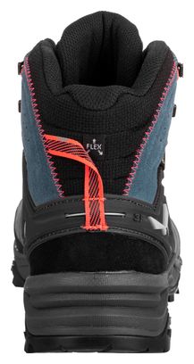 Dameswandelschoenen Salewa Alp Trainer 2 Mid Gore-Tex Blauw