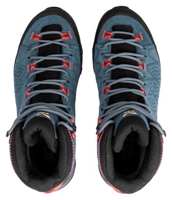 Dameswandelschoenen Salewa Alp Trainer 2 Mid Gore-Tex Blauw