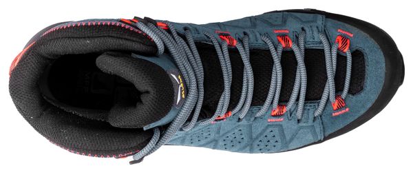Dameswandelschoenen Salewa Alp Trainer 2 Mid Gore-Tex Blauw