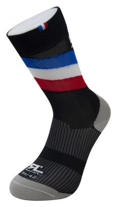 Rafa&#39;l Stripes Rafalsocks Frankreich Socken Schwarz Weiß / Multi