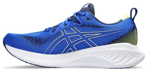 Asics Gel Cumulus 25 Running Shoes Blue Yellow Men's