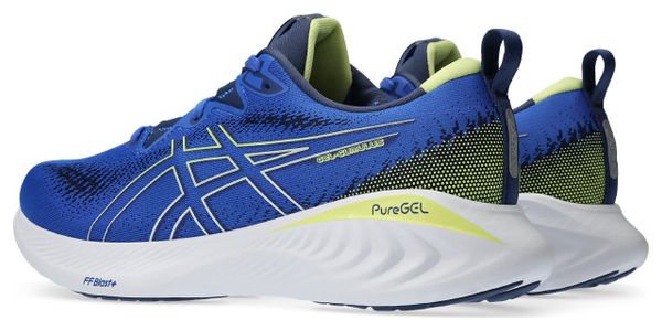 Asics Gel Cumulus 25 Laufschuhe Blau Gelb Herren