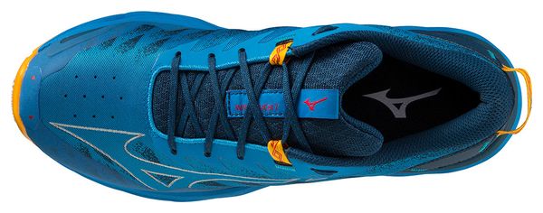 Chaussures de Trail Running Mizuno Wave Daichi 7 Bleu Jaune