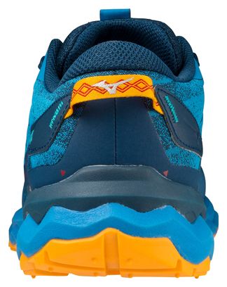 Chaussures de Trail Running Mizuno Wave Daichi 7 Bleu Jaune