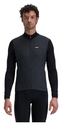 Maglia Santini Pure a maniche lunghe nera