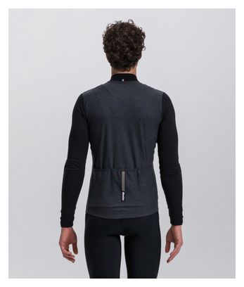 Maillot Manches Longues Santini Pure Noir