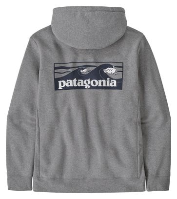 Sweat Unisexe Patagonia Boardshort Logo Uprisal Hoody Gris