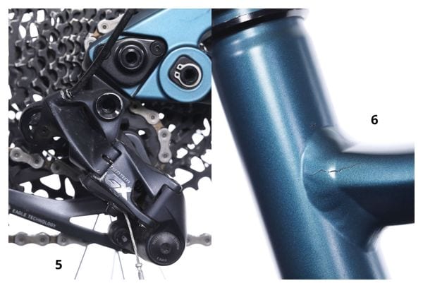 Produit Reconditionné - VTT Tout-Suspendu Lapierre Zesty TR 4.9 Sram GX Eagle 12V 29' Bleu 2024