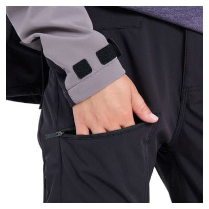 Pantalón MTB Softshell ION Shelter 2L para mujer Negro