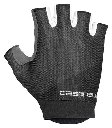 Guantes Cortos Mujer Castelli Roubaix GEL 2 Negros