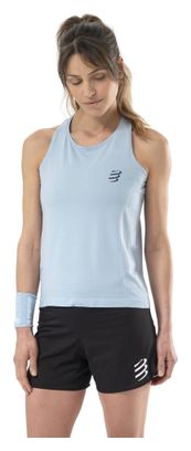 Compressport Performance Tank Top Blue Women