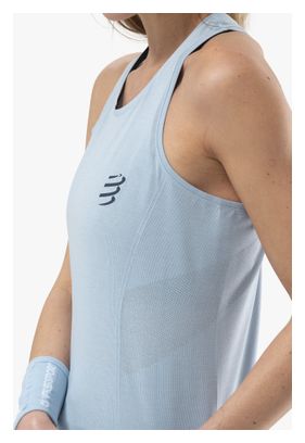 Compressport Performance Tank Top Blue Women