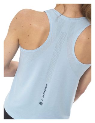 Compressport Performance Tank Top Blue Women