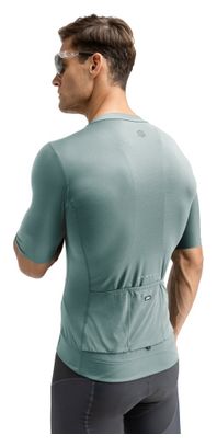 Maillot vélo ultraléger homme Cyclisme SRX Dauphiné Vert Armée