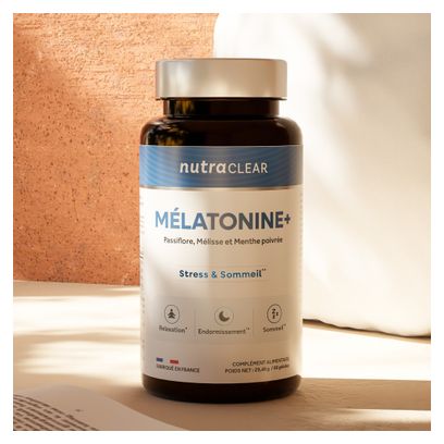 Mélatonine + (60 Gélules) - Nutraclear - Sommeil
