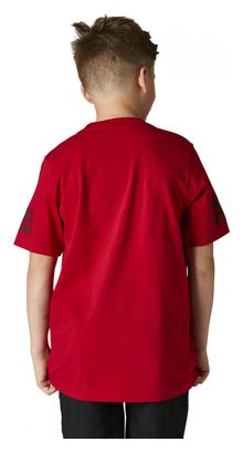 T-shirt manica corta da bambino Fox Karrera rossa