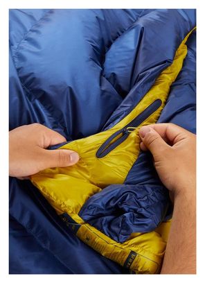 RAB Neutrino 400 Unisex Sleeping Bag Blue