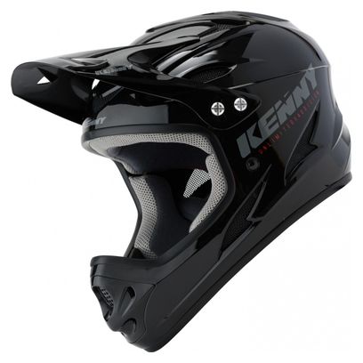 Kenny Down Hill Solid Integralhelm Schwarz