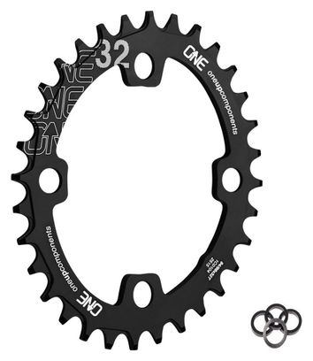 ONEUP Chainring Oval Narrow Wide 94/96 BCD - Black