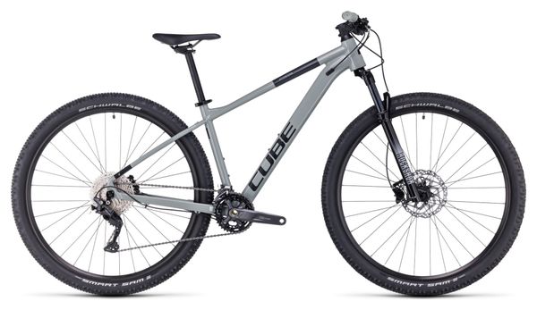 VTT Semi-Rigide Cube Attention Shimano Deore/SLX 11V 27.5'' Gris Swamp 2023