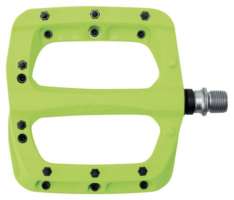 Coppia di Pedali HT nylon PA03A verde 802C