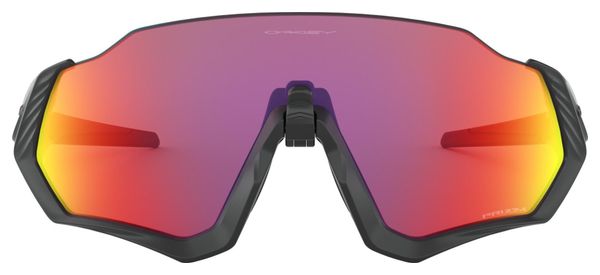 Oakley Flight Jacket Sonnenbrille Mattschwarz PRIZM Road