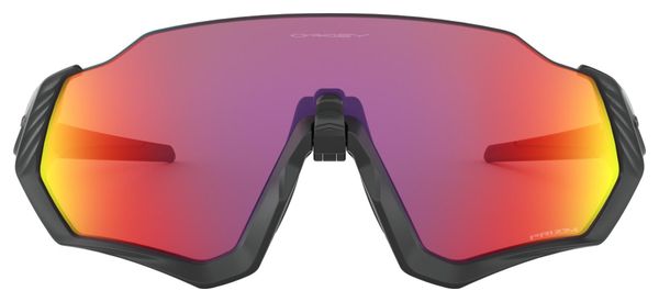 Oakley Flight Jacket Sonnenbrille Mattschwarz PRIZM Road