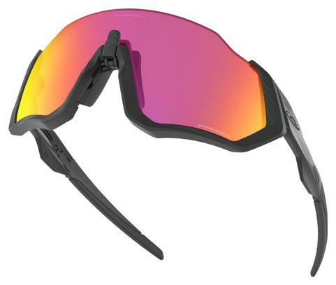 Paire de Lunettes OAKLEY Flight Jacket Noir Mat/Noir/Prizm Road Ref : OO9401-0137