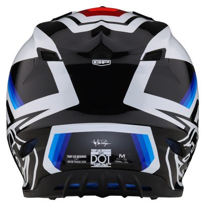 Troy Lee Designs GP Apex Integral Helmet White/Blue