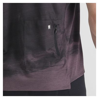 Sportful Flow Giara Purple Technisch T-shirt