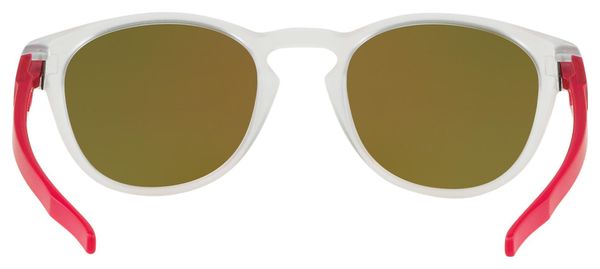 Oakley Sunglasses Latch Crystal Pop Matte Clear / Prizm Ruby / Ref. OO9265-4753